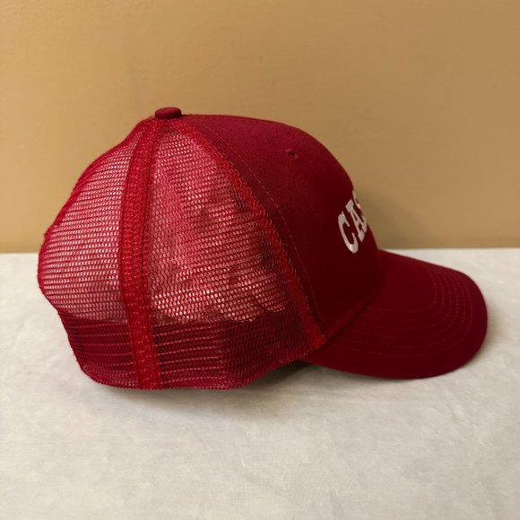Casey's Red Snapback Trucker Hat / Cap - Picture 2 of 11